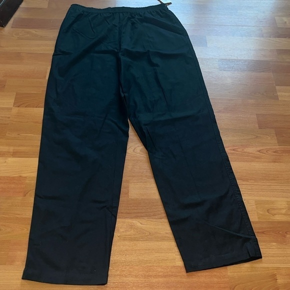 Napa Valley women’s black linen blend pull on trousers size 12 - Picture 2 of 10